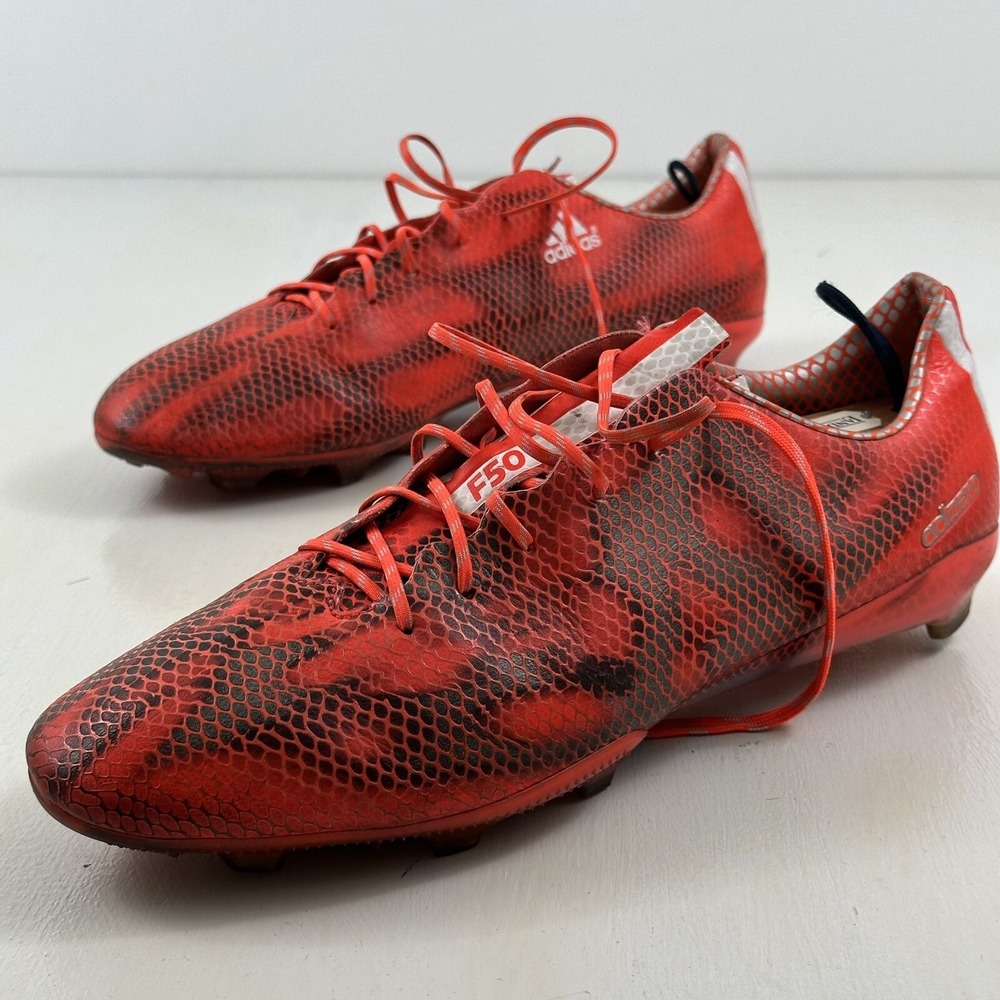 Adidas Men’s F50 Adizero FG Soccer Cleats Sz 13 B34853 2014 EU 48 Solar Red RARE